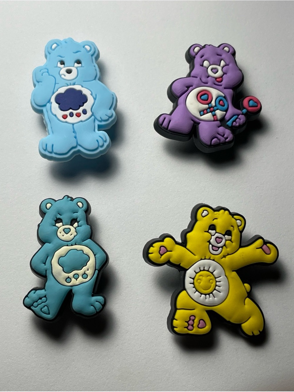 4 Shoe Charms ~ Care Bears ~ Crocs